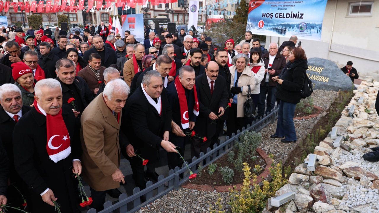 Ankara Keçiören’de Sarıkamış Şehitleri dualarla anıldı