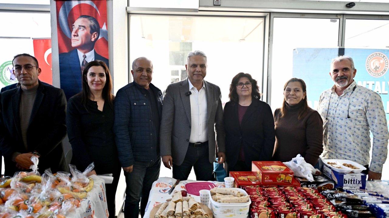 Antalya'da Başkan Uysal’dan yerli üretim vurgusu