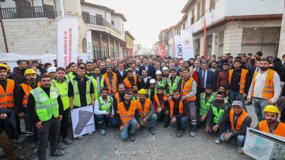 Asrın inşa seferberliğinin finali 27 Aralık'ta Hatay'da