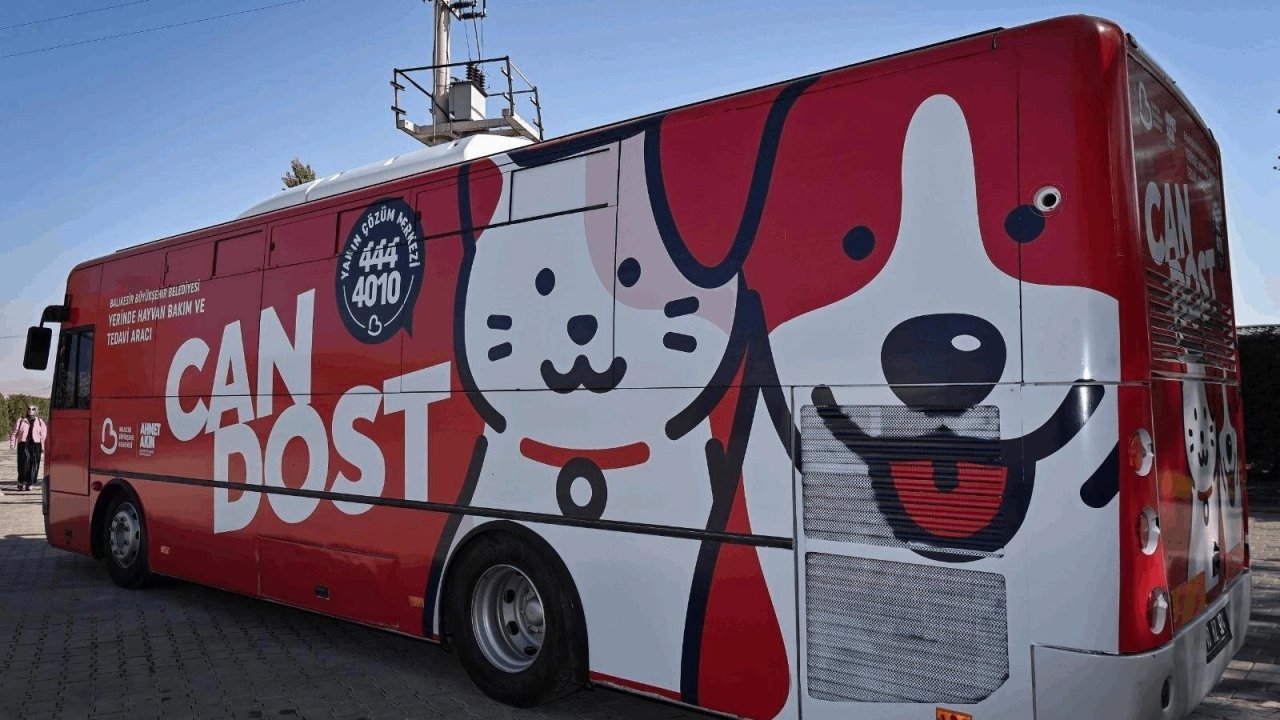 Balıkesir Büyükşehir’den 'Can Dost' mobil hizmeti