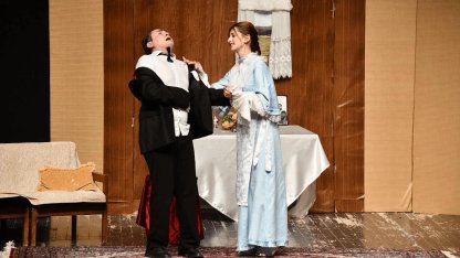 Balıkesir’de Çehov’un “Bir Evlenme Teklifi”ne yoğun ilgi