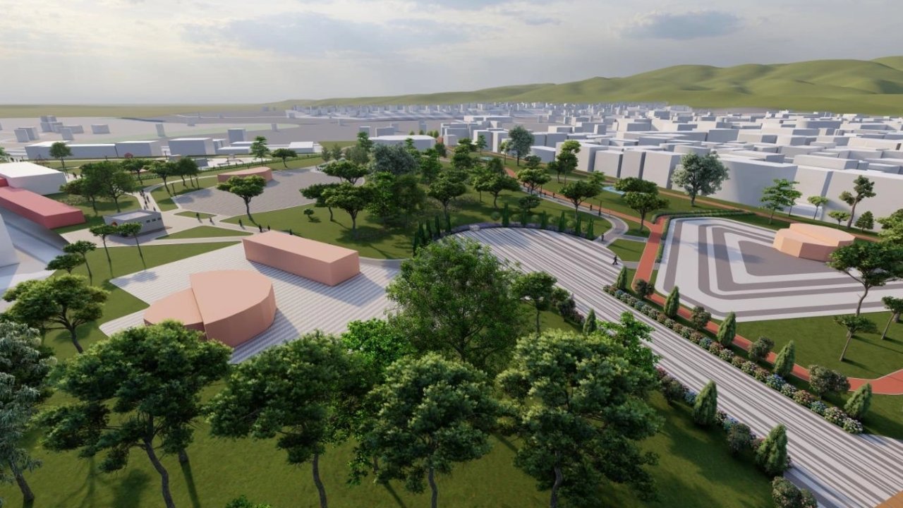 Balıkesir'de Susurluk Atatürk Parkı yenileniyor