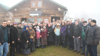 Başkan Genç'ten Özdil halkının mücadelesine destek