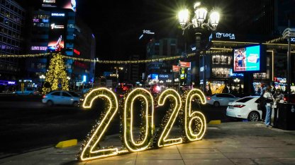 Başkentte yılbaşı coşkusu Kızılay Meydanı’nda