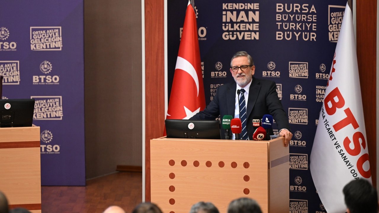 BTSO Başkanı Burkay 2030 vizyonunu ve yatırım hedeflerini paylaştı
