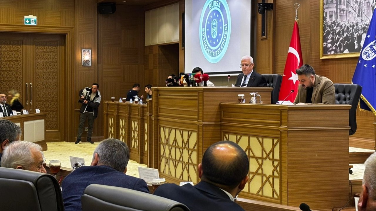 Bursa Büyükşehir Meclisi toplandı... Bursa&#039;nın yeşil dönüşümü başlıyor