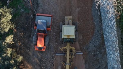 Bursa Gemlik'te yol yenileme çalışmaları hızlandı