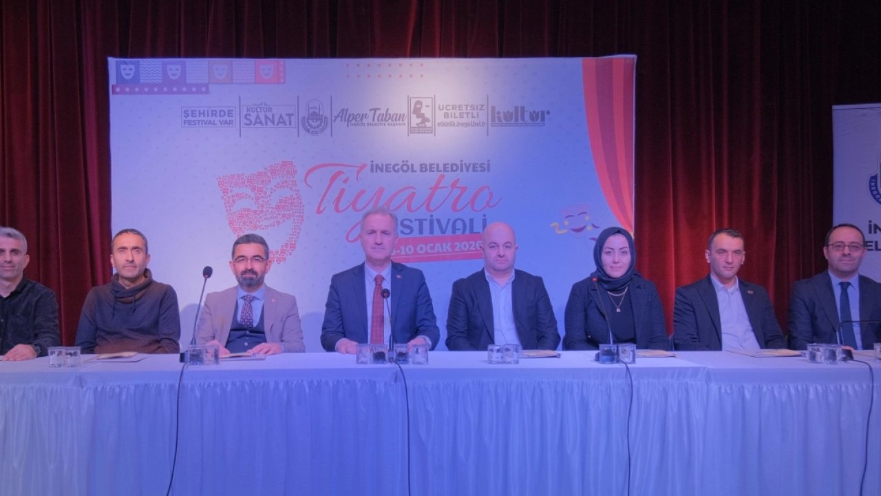 Bursa İnegöl’de 5 gün boyunca tiyatro şöleni