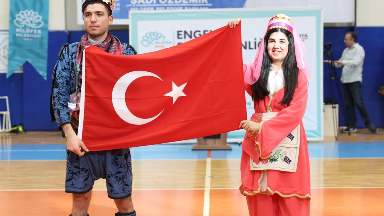 Bursa Nilüfer’de engeller sporla aşıldı