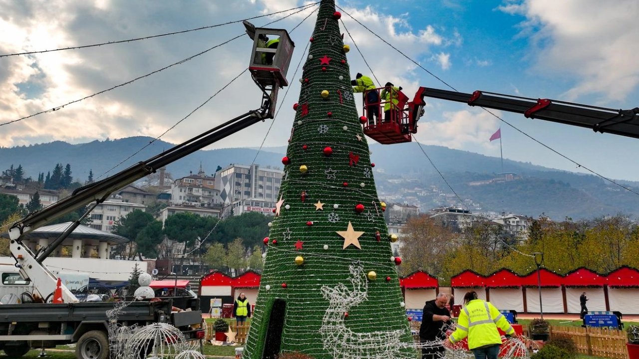 Bursa yeni yıl coşkusuna hazır