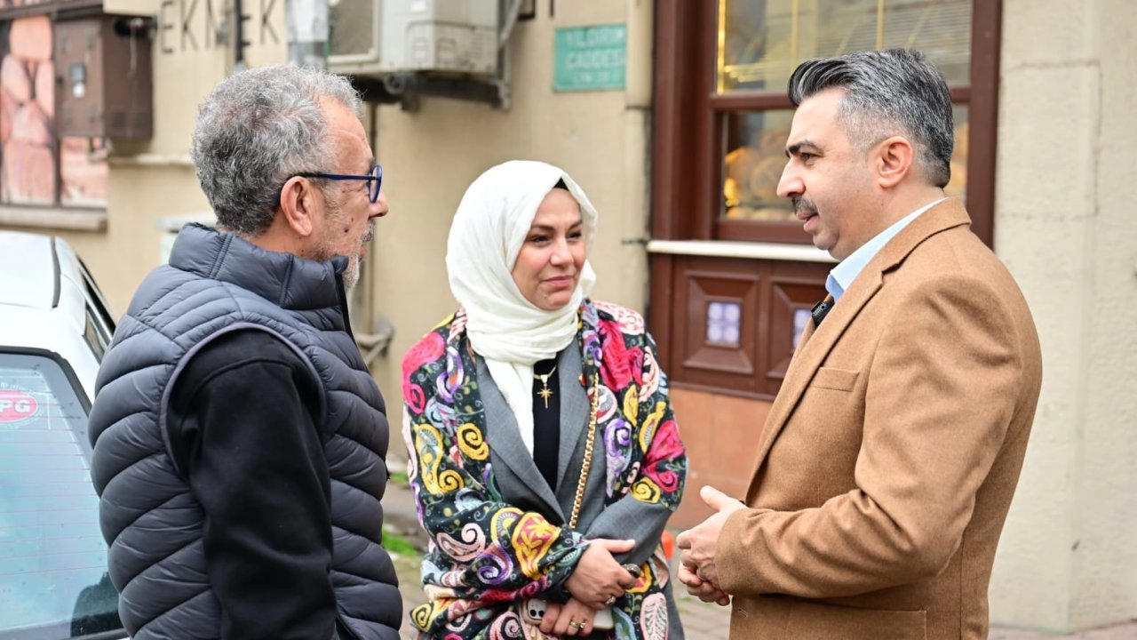 Bursa Yıldırım&#039;da Başkan Yılmaz&#039;dan esnaf ziyareti
