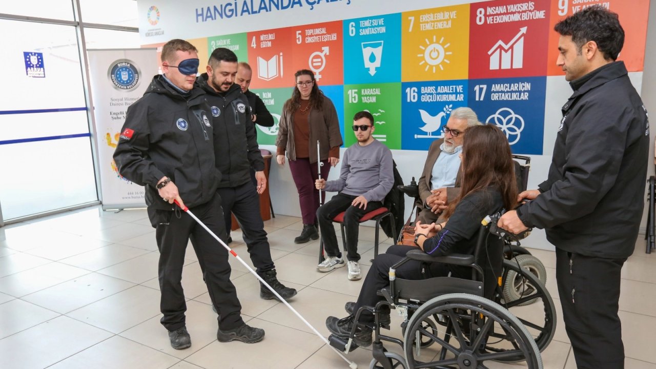 Bursa'da afetlere 'engelsiz' hazırlık