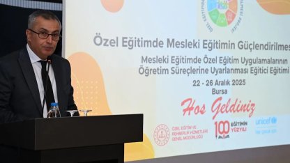 Bursa’da özel eğitimde mesleki eğitim için eğitici eğitimi