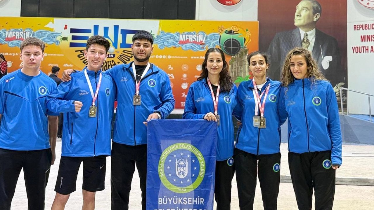 Bursalı boccecilere Türkiye Şampiyonası'nda 4 madalya
