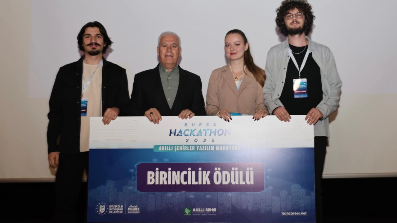 Bursa'nın akıllı geleceği Hackathon25’te kodlandı