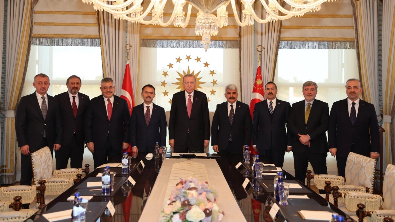 Cumhurbaşkanı Erdoğan ile İstanbul'da Kocaeli zirvesi