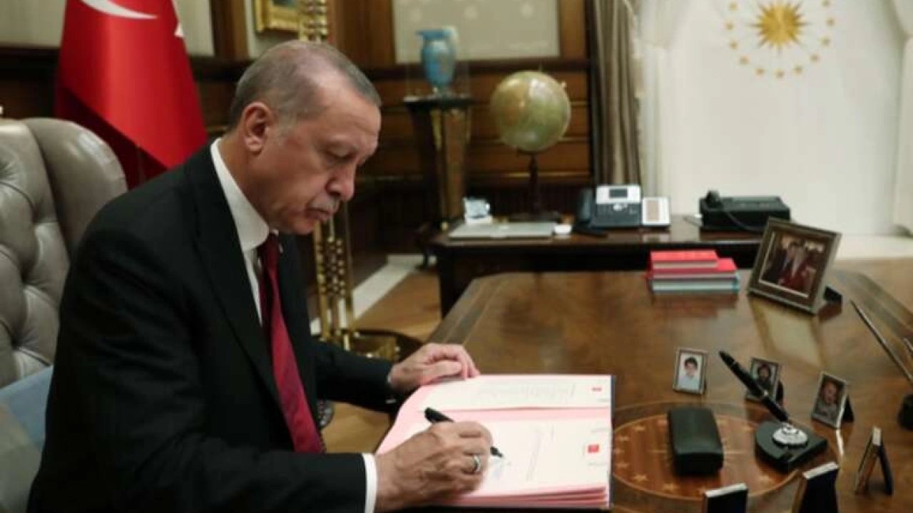 Cumhurbaşkanı Erdoğan&#039;dan 9 üniversiteye yeni rektör