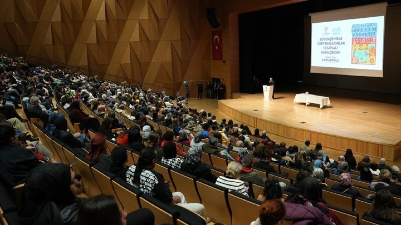 Denizli’de Üreten Kadınlar Festivali için kura çekildi