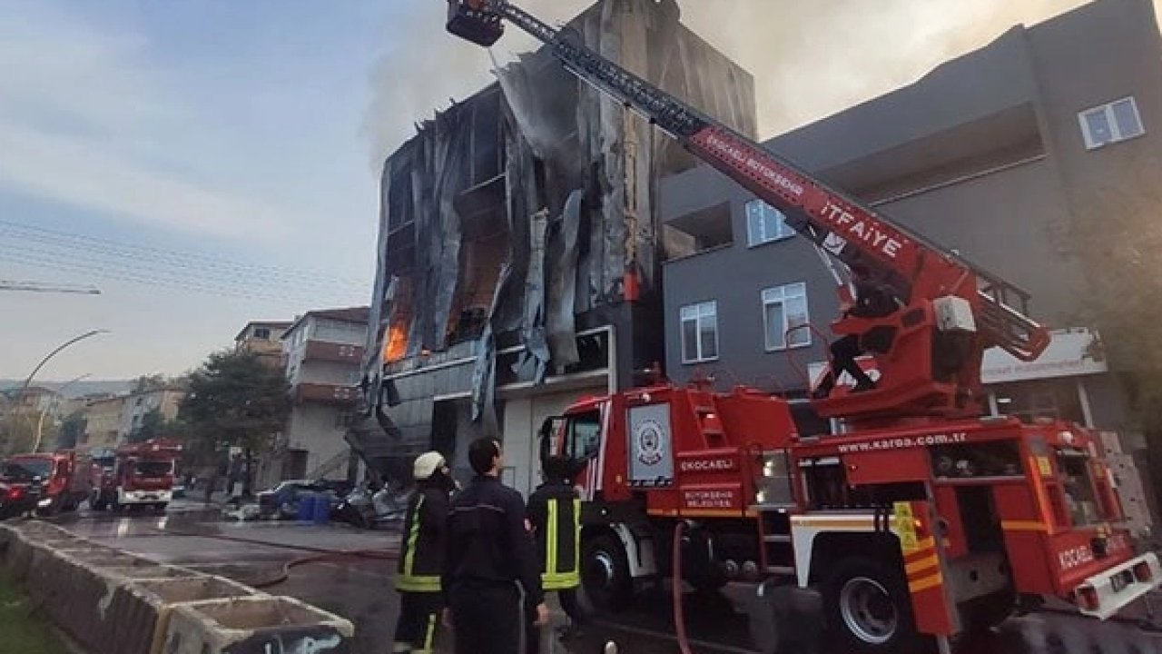 Dilovası'ndaki fabrika faciasında kritik belge... En riskli sınıfa ait ruhsat 2020'de verilmiş!