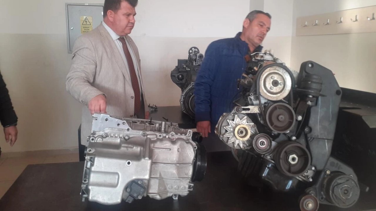 Edirne Keşan MTAL’de eğitim alanları yerinde görüldü