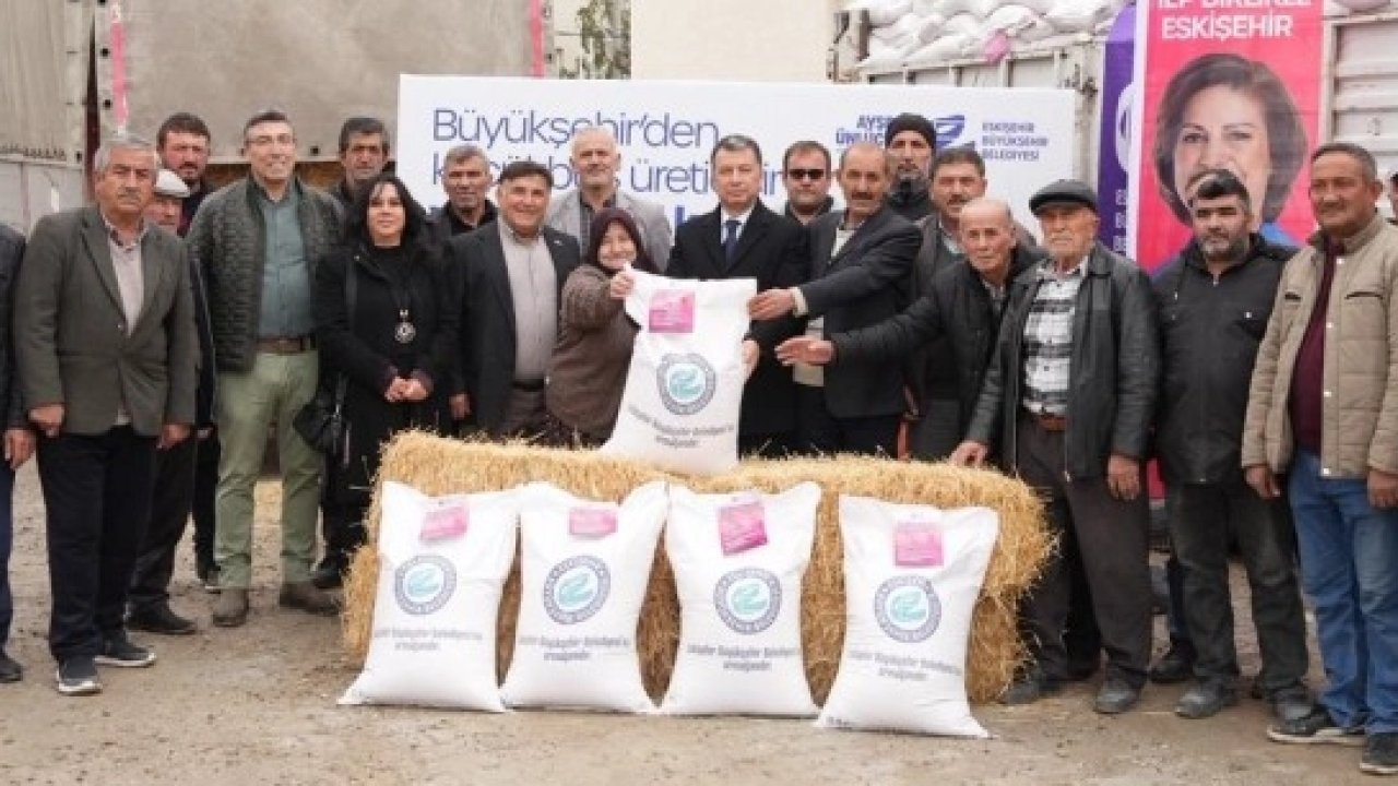 Eskişehir&#039;de Günyüzü’ndeki üreticilere destek