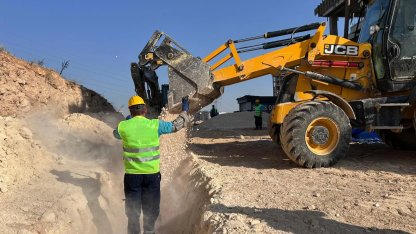 Gaziantep’te Gazitepe ve Sarısalkım’a yeni içmesuyu altyapısı