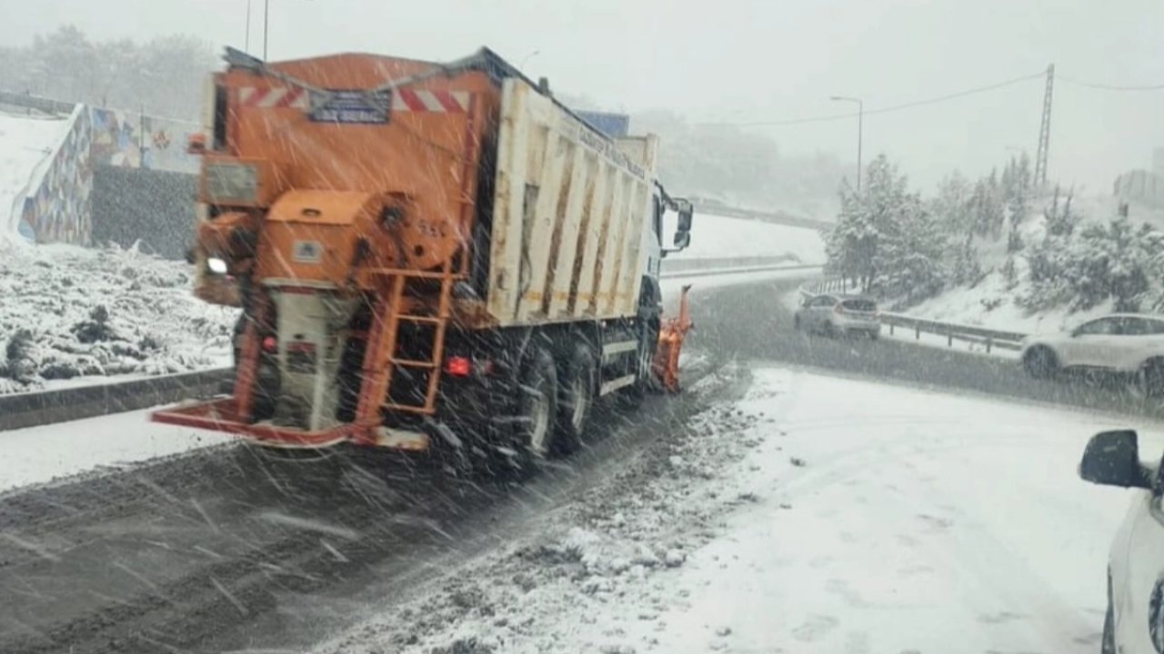 Gaziantep’te karla mücadele seferberliği