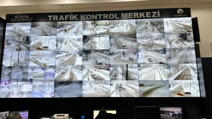 Gaziantep’te karla mücadele yapay zeka destekli yürütülüyor