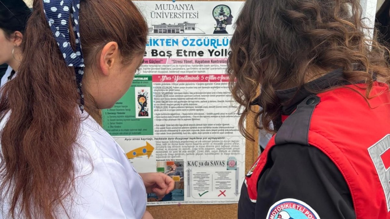 Geleceğin hemşireleri Mudanya&#039;da sağlık için buluştu