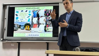 Gölcük'te gençlere sıfır atık bilinci aşılanıyor