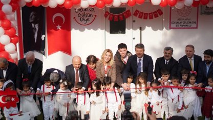 Gülben Ergen 60. Anaokulu'nu Adıyaman'da açtı