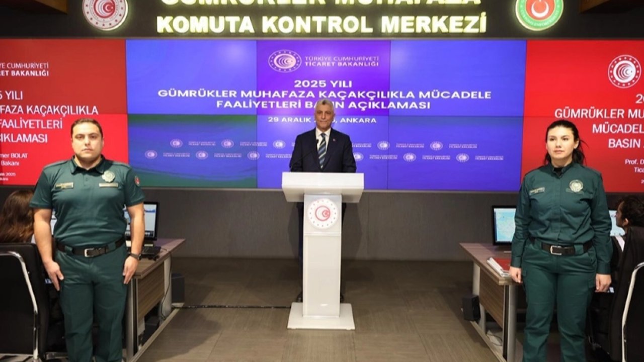 Gümrüklerde rekor yakalama... Kaçak ticari eşyada yüzde 117 artış