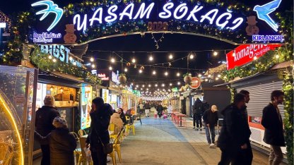 İstanbul Beylikdüzü'nde kış festivali başladı