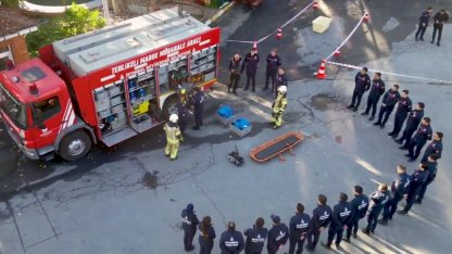 İstanbul itfaiyesi güçleniyor... 591 yeni personel göreve hazırlanıyor
