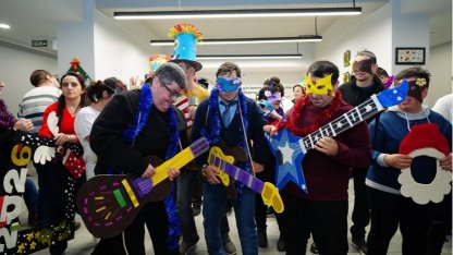 İstanbul'da Engelsiz Merkezde yeni yıl neşesi