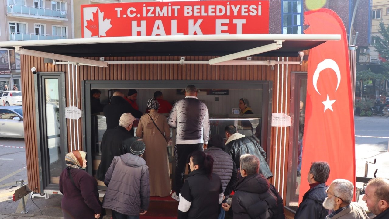 İzmit'te Halk Et'te yeni durak Kuruçeşme oldu