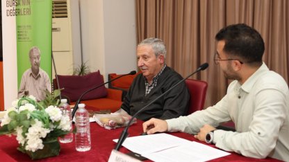 Karagöz ustası Şinasi Çelikol Nilüfer'de anlattı