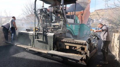 Kayseri Kepez'de konforlu ulaşım için asfalt mesaisi