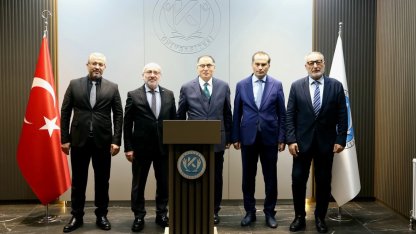 Kayseri Üniversitesi Şeref Malkoç'u ağırladı