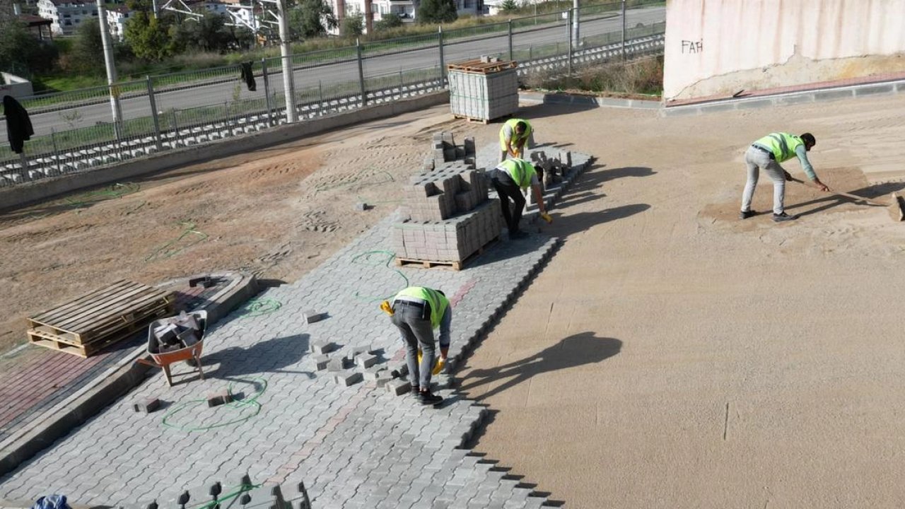 Kocaeli Gebze&#039;de üstyapı çalışmaları hız kesmiyor