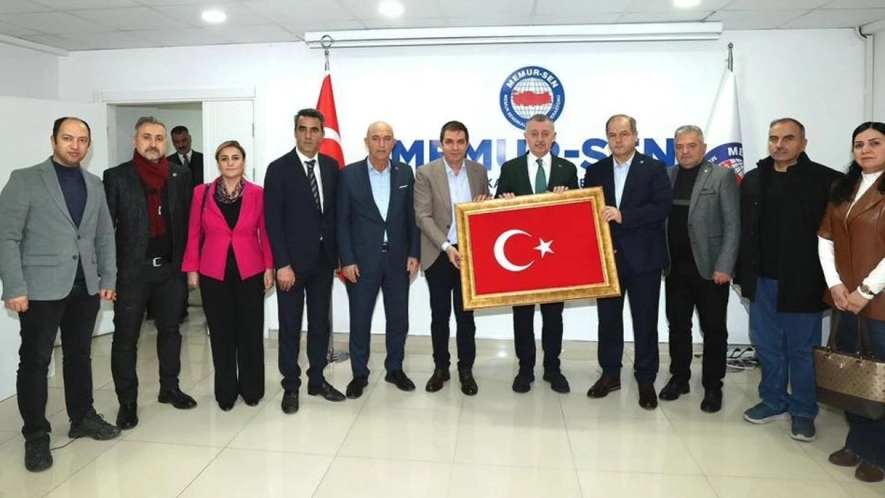 Kocaeli Memur-Sen, Başkan Büyükakın'ı ağırladı