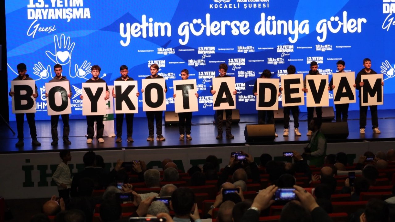 Kocaeli yetimler için tek yürek oldu