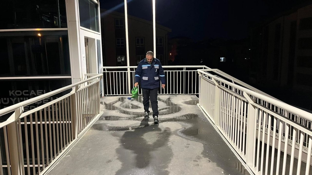 Kocaeli'den buzlanmaya karşı yoğun mesai