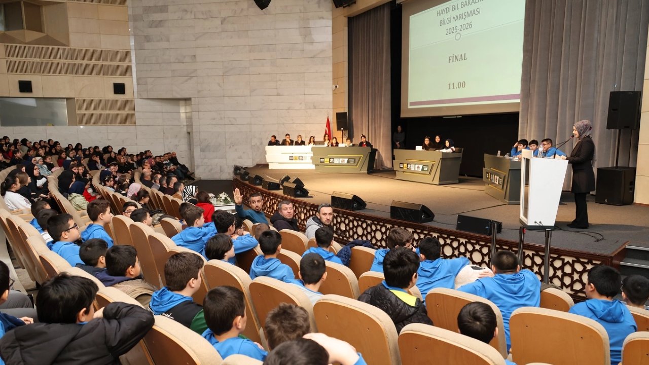 Konya Karatay’da bilgi yarışması heyecanı