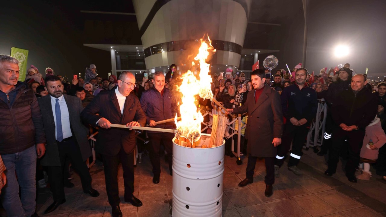 Konya Meram'da fener alayı coşkusu