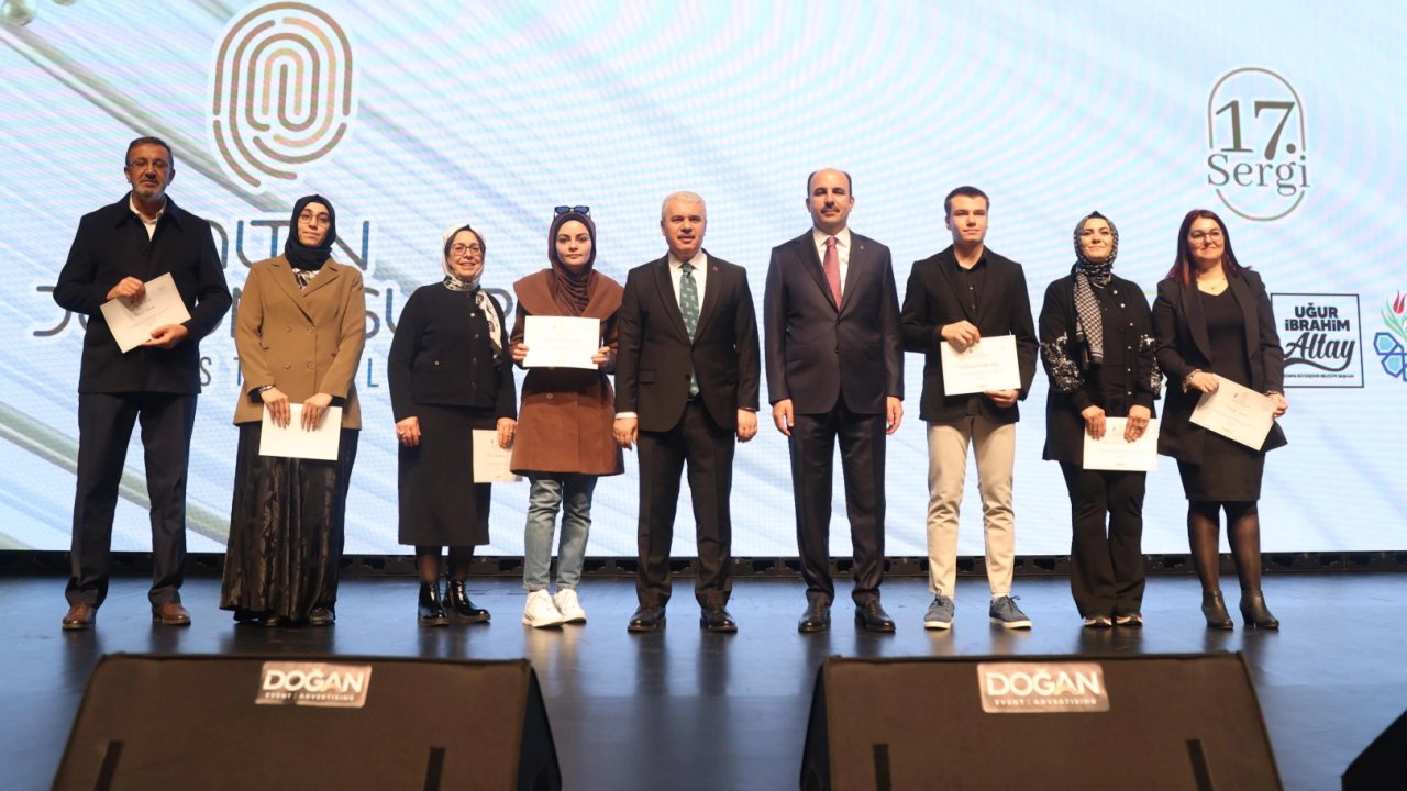 Konya&#039;da 17. Altın Dokunuşlar Festivali ile Gazze Kermesi