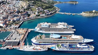 Kuşadası kruvaziyer sezonunu lider kapattı