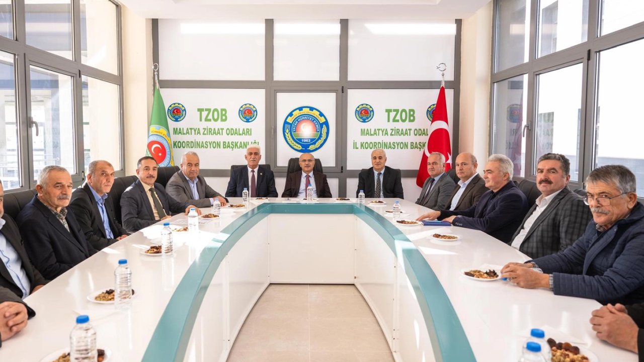 Malatya&#039;da Başkan Sami Er’den üreticilere destek mesajı