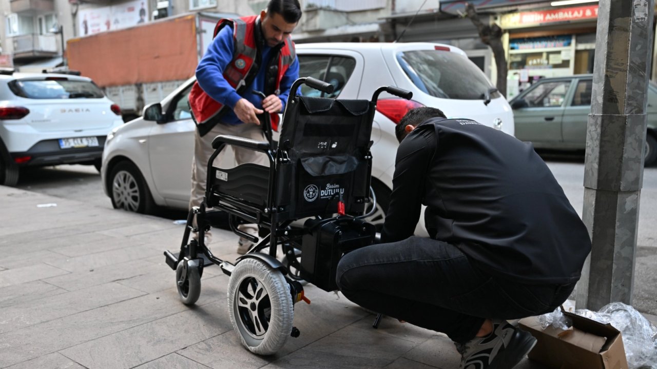 Manisa Büyükşehir’den engelli bireylere medikal destek