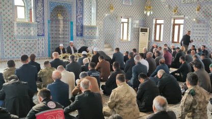 Mardin'de Pençe Kilit gazisinden şehit silah arkadaşlarına mevlit